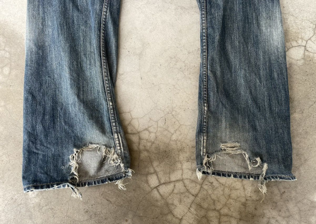 If Six Was Nine Vintage Dominate Double Waist Rusty Denim Size US 34 / EU 50 - 4 Thumbnail