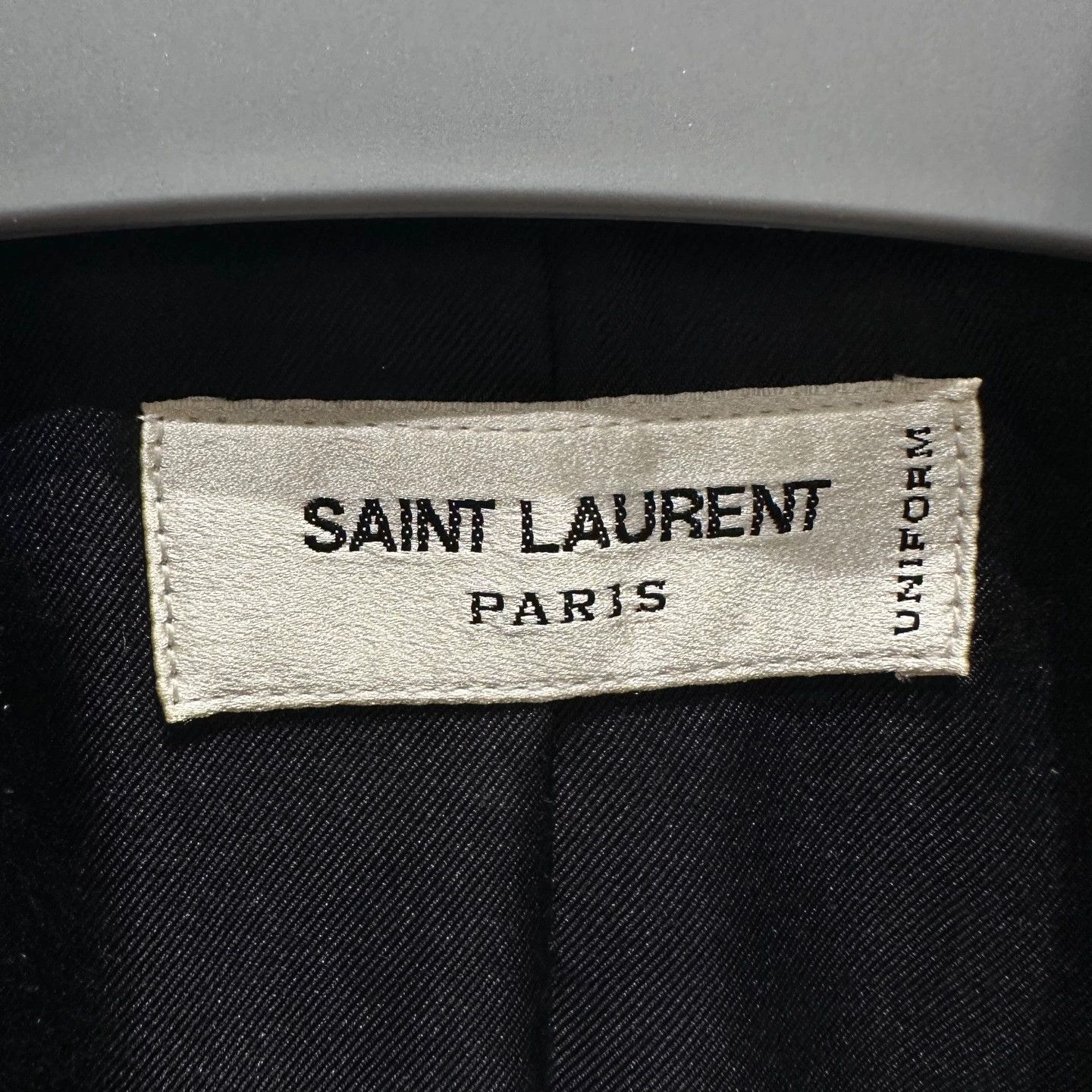 Saint Laurent Paris Saint Laurent mar484 solid wool blazer 46 Size 46R - 3 Thumbnail