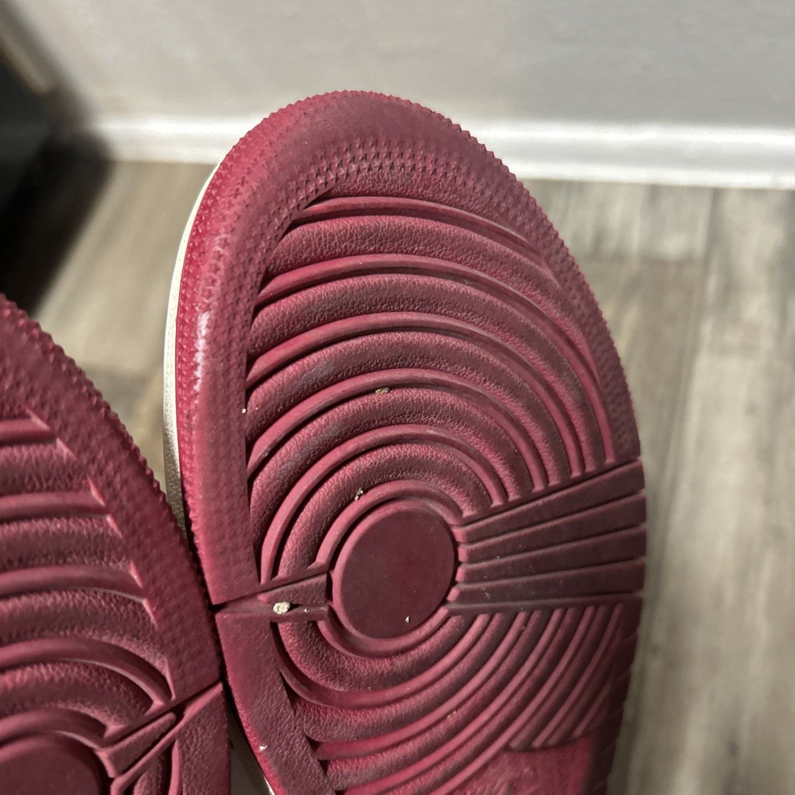 Nike Size 9 - Air Jordan 1 Mid Noble Red Size US 9 / EU 42 - 8 Thumbnail