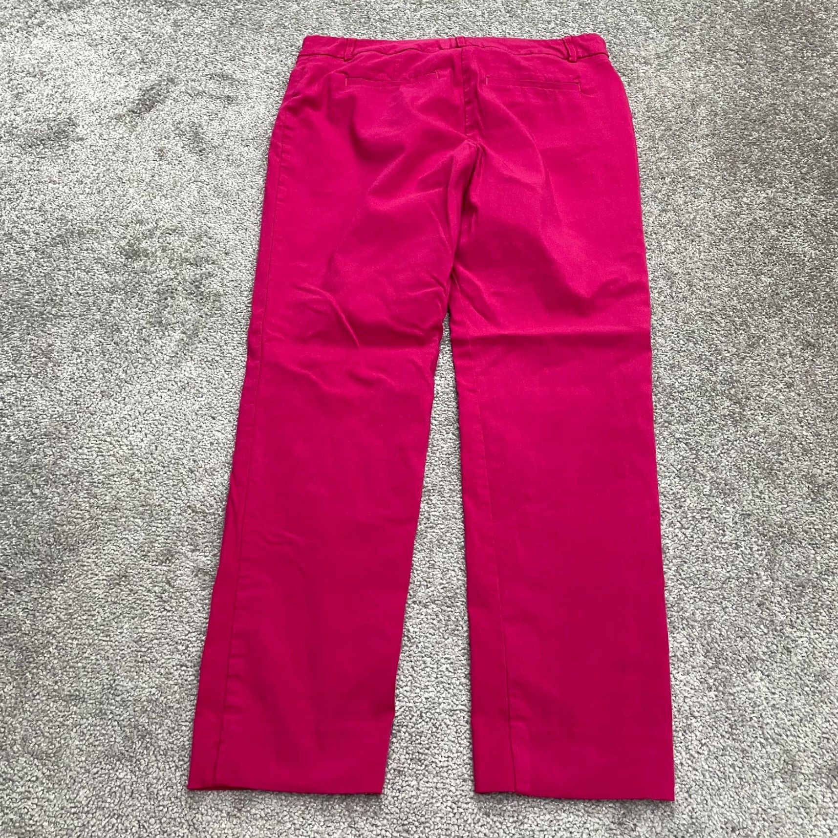 Van Heusen Van Heusen Slim Pants Women 4 Pink Stretch Dress Pants 30x26 Regular Adult Women Vintage No Size 27" / US 4 / IT 40 - 2 Thumbnail