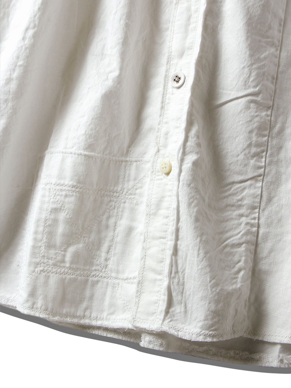 Kapital [3] Linen Patchwork Kathmandu Shirt (SS22) Size US L / EU 52-54 / 3 - 10 Thumbnail