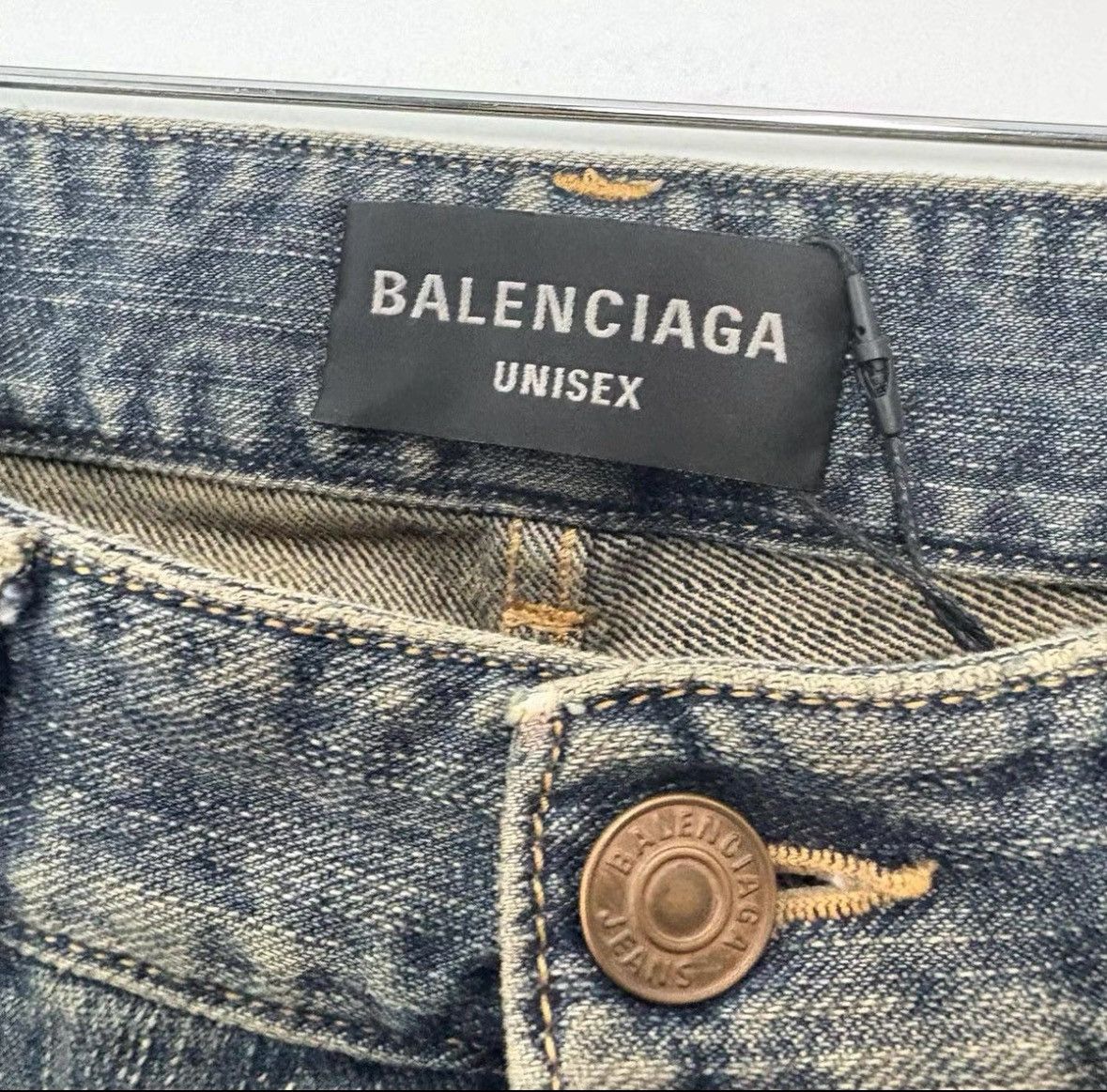 Balenciaga Balenciaga 23AW Bootcut Jeans Size US 31 - 3 Thumbnail