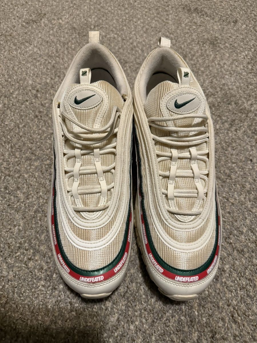 Nike × Undefeated Nike x Undefeated Air Max 97 (White) Size US 13 / EU 46 - 4 Thumbnail
