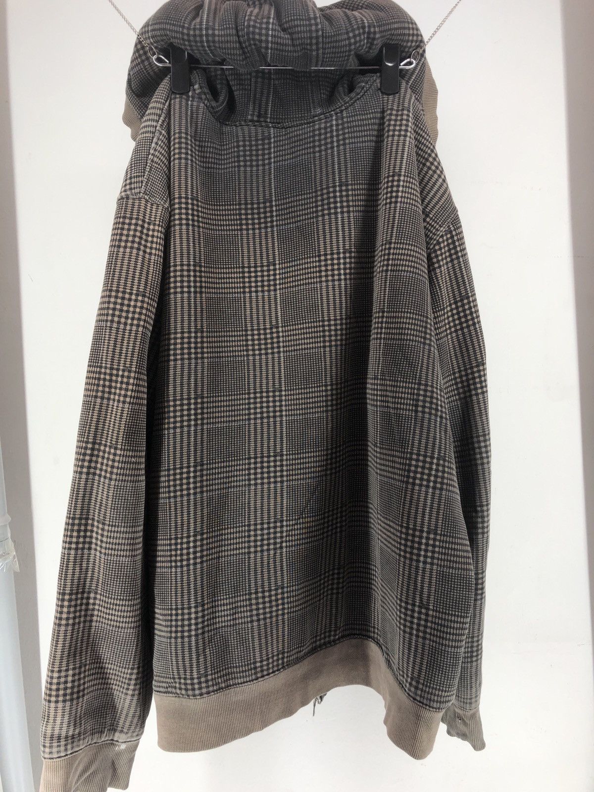 Quiksilver × Vintage Vintage Distressed Checkered Quiksilver Hoodie Size US XXL / EU 58 / 5 - 13 Thumbnail