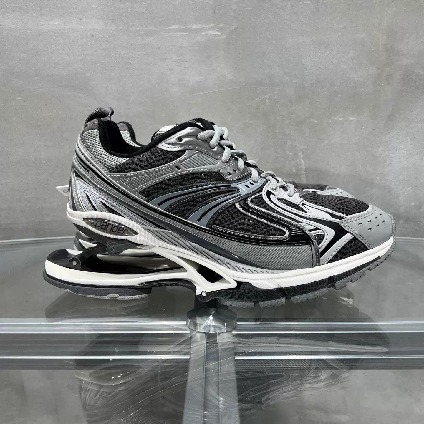 Balenciaga Balenciaga X-Pander Gray Mesh Sneaker 40 Size US 7 / EU 40 - 4 Thumbnail