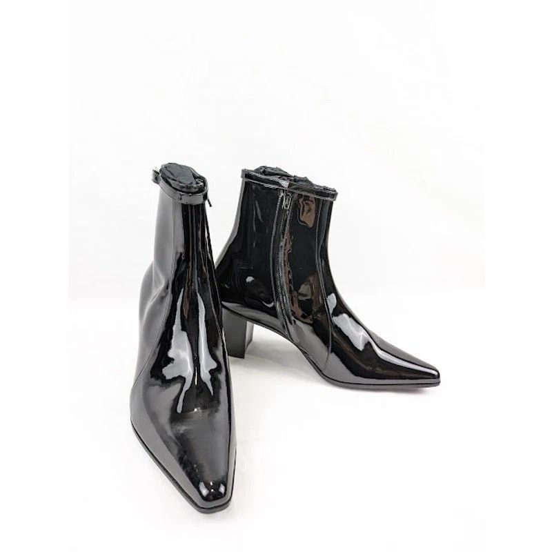 Saint Laurent Paris o1rshd1 Q:2 / Arsun 70 Zipped Boots in Nero Size US 8 / EU 41 - 12 Thumbnail