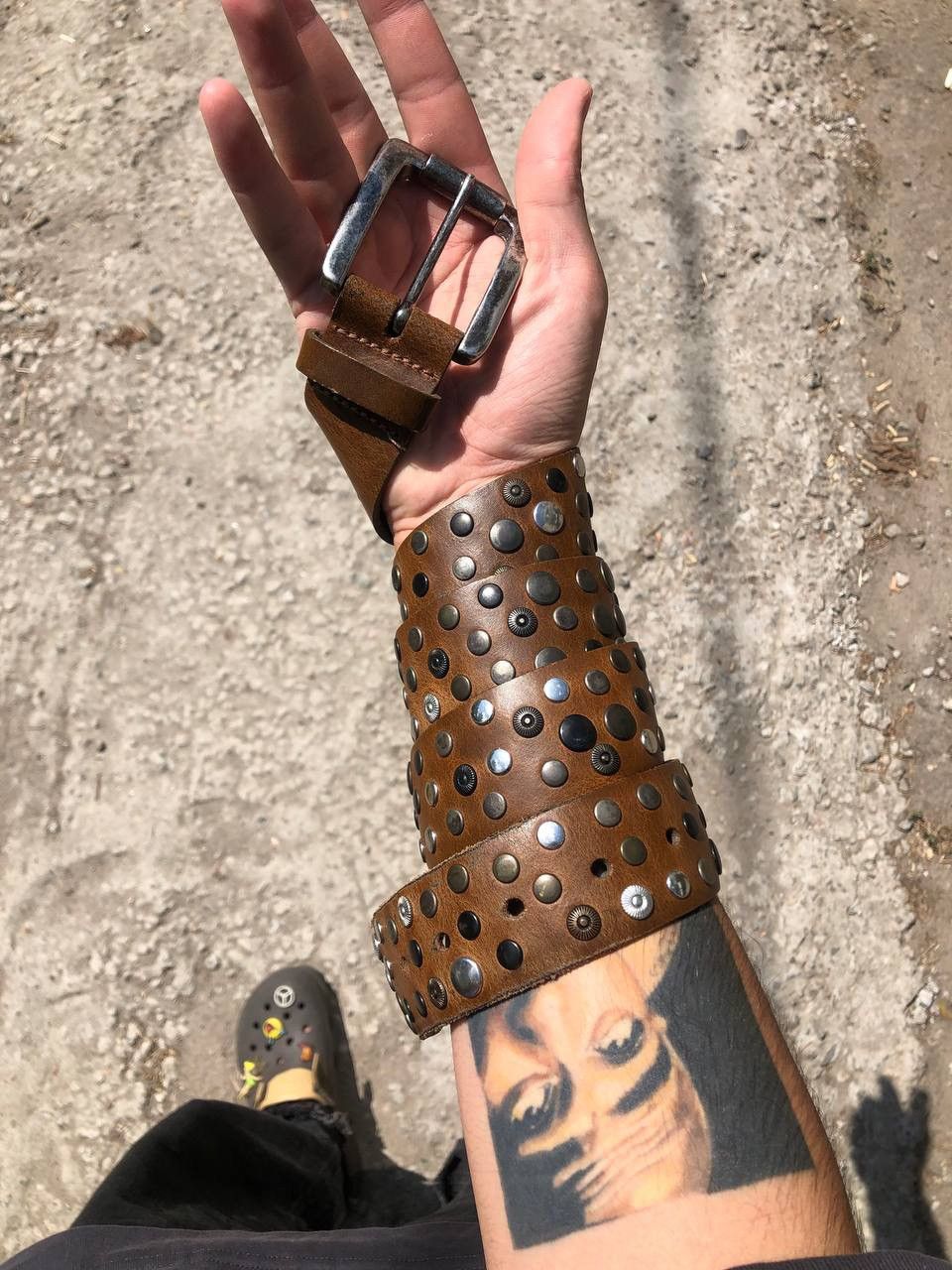 Vintage VERY RARE JAPAN STYLE 90s METAL PUNK EMO ROCK GOTH Y2K BELT Size ONE SIZE - 1 Thumbnail
