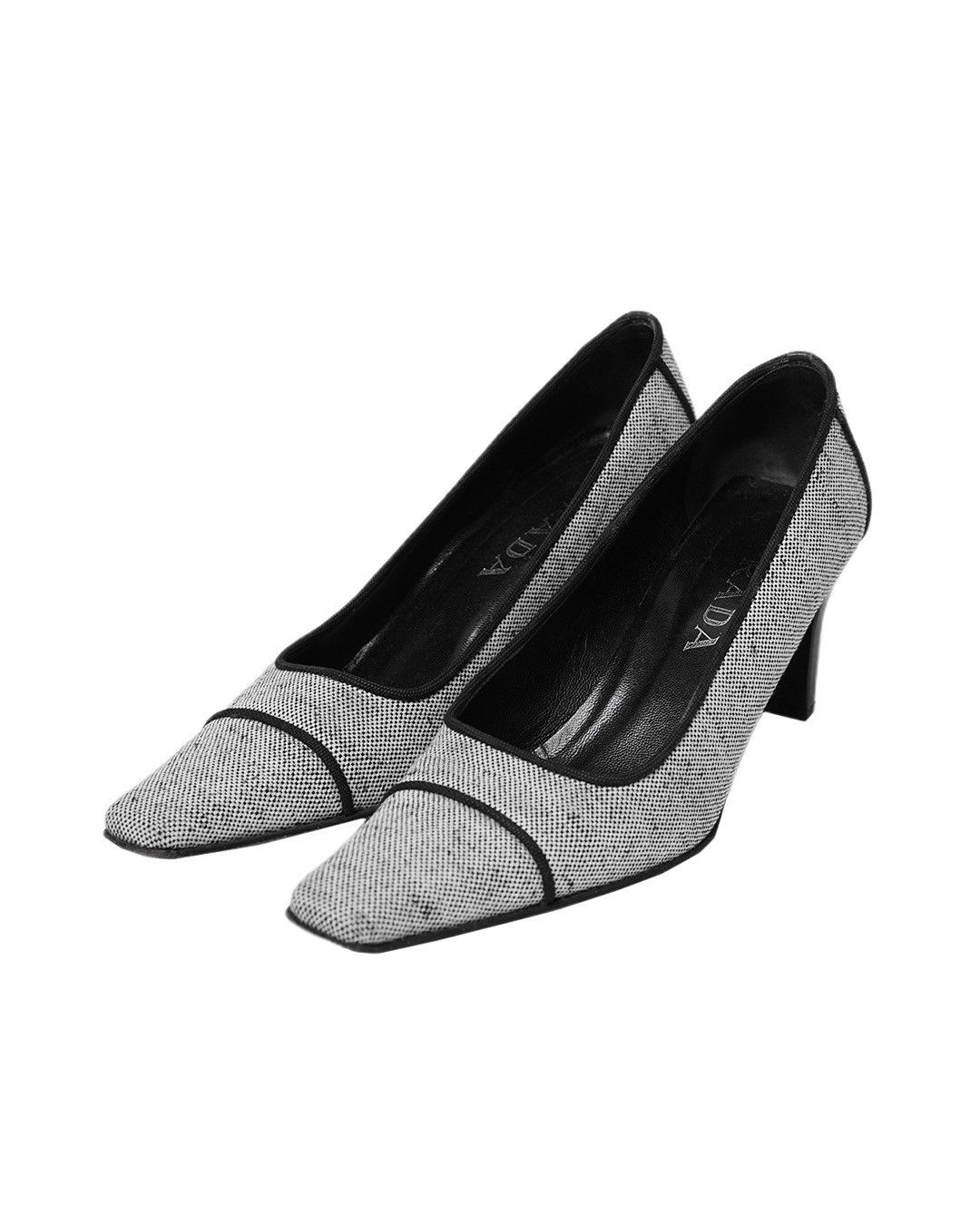 Prada Prada S/S1999 Canvas Heels Size US 7 / IT 37 - 4 Thumbnail