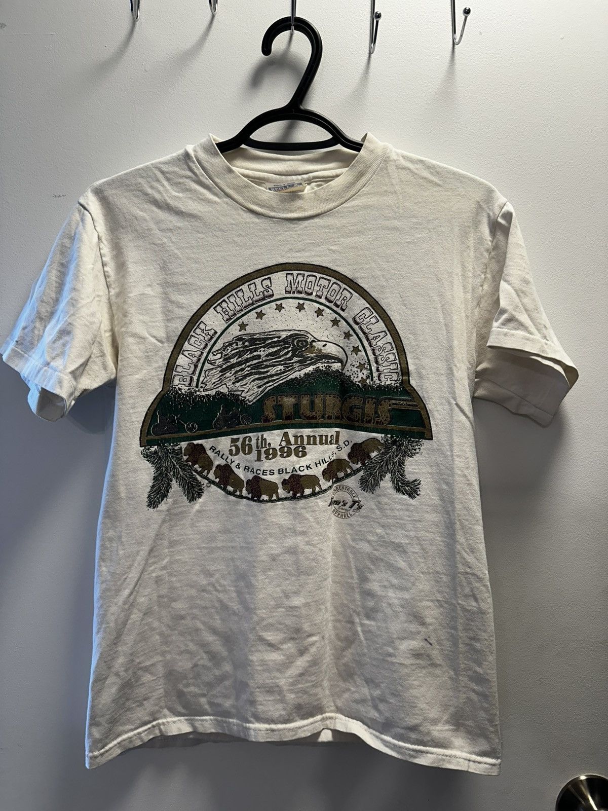 Hanes Vintage Hanes Motorcycle shirt Size US S / EU 44-46 / 1 - 1 Thumbnail