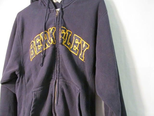 Designer Vintage Berkeley Hooded Zip-Up Sweatshirt Size US S / EU 44-46 / 1 - 4 Thumbnail