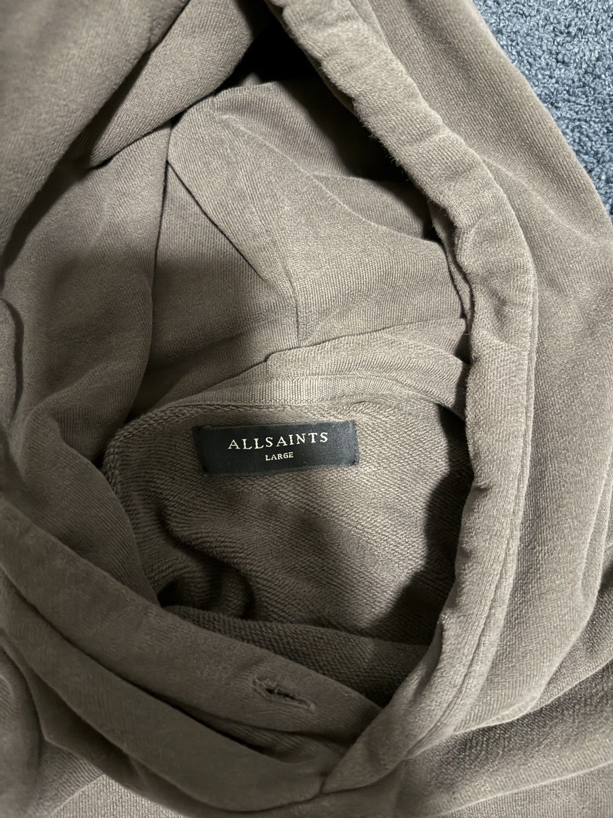 Allsaints AllSaints Men's Brown Hoodie Size US L / EU 52-54 / 3 - 4 Thumbnail