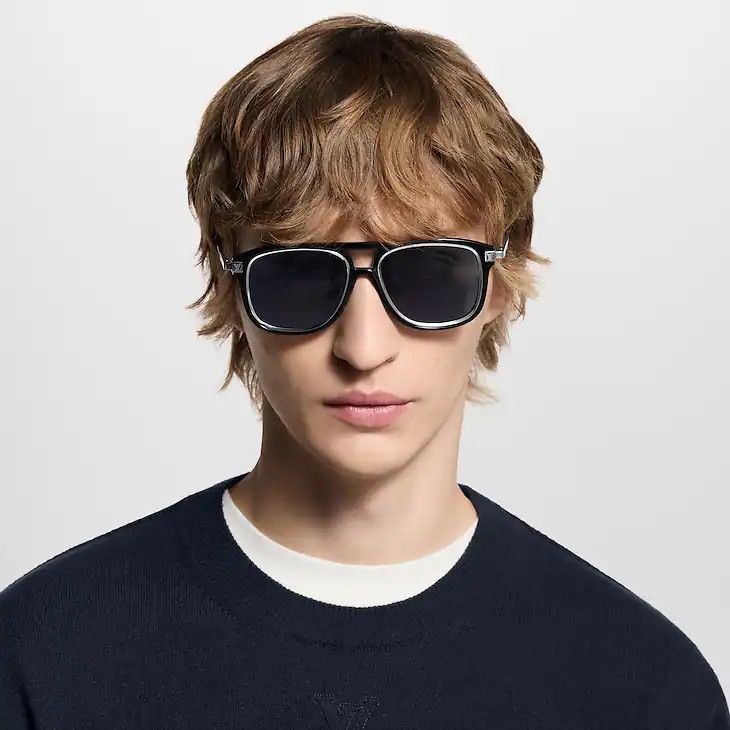 Louis Vuitton LV Legacy Pilot Sunglasses Size ONE SIZE - 5 Thumbnail