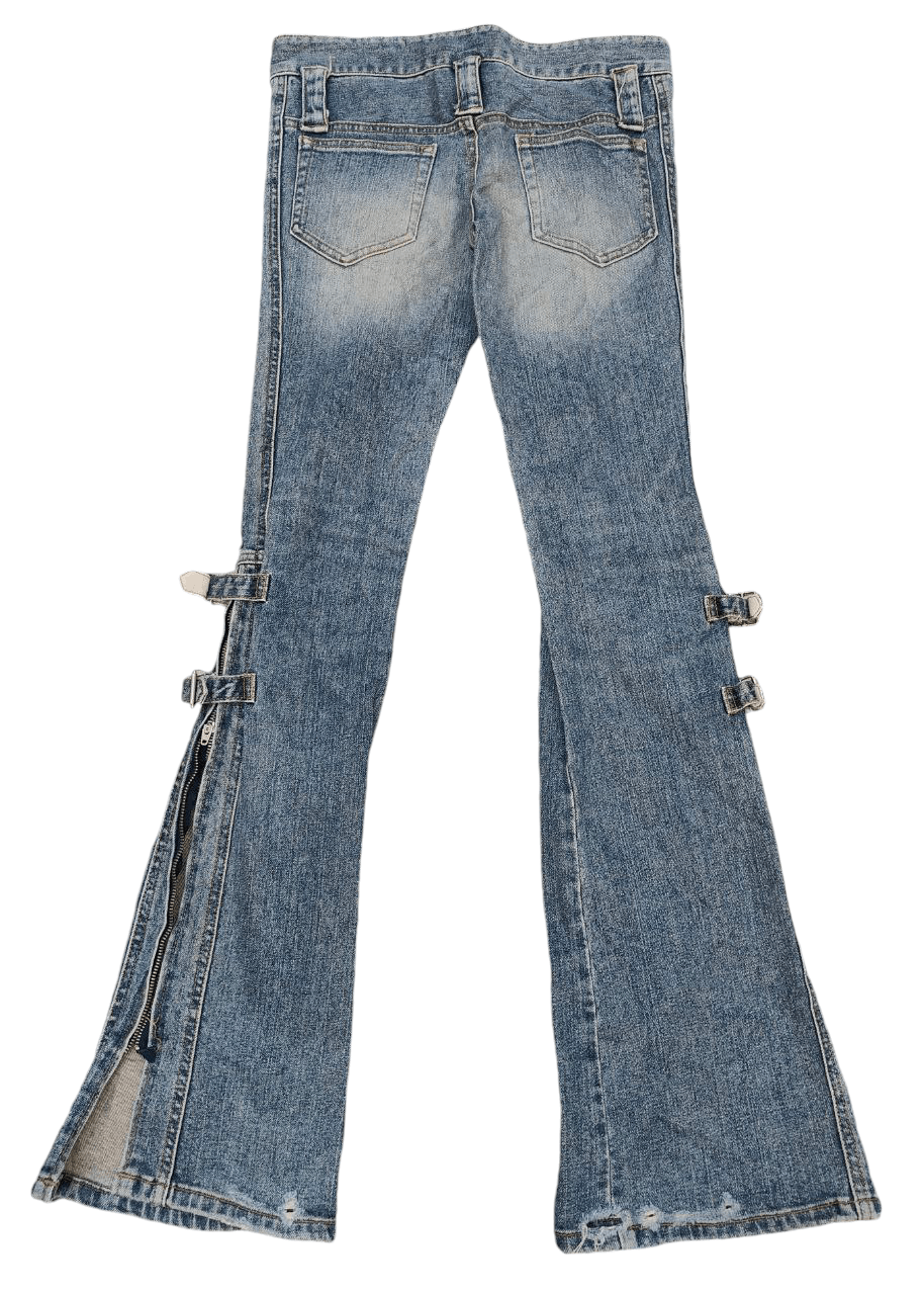Japanese Brand Forever Love Flare Denim Size 29" - 3 Thumbnail