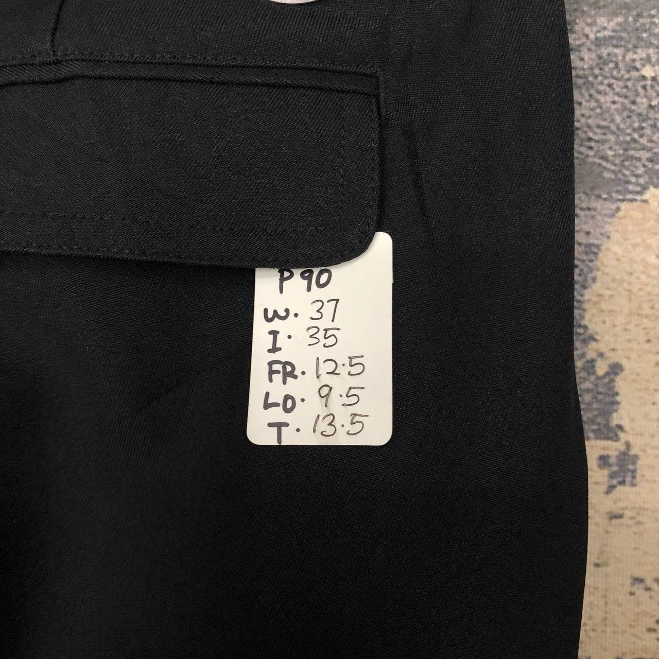 Kansai Yamamoto P90 NWT KANSAI UNIFORM CARGO PANTS Size US 37 - 10 Thumbnail