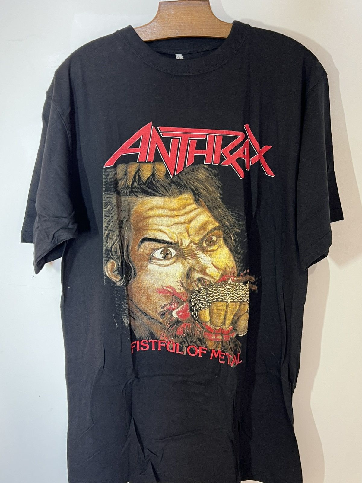 Band Tees anthrax vintage shirt 90s Size US L / EU 52-54 / 3 - 1 Thumbnail