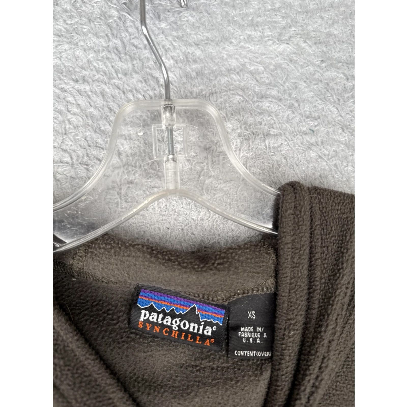 Patagonia VINTAGE Patagonia Hoodie Teen XS Brown Synchilla Planet Rock Pullover 90s Size US XS / EU 42 / 0 - 7 Thumbnail