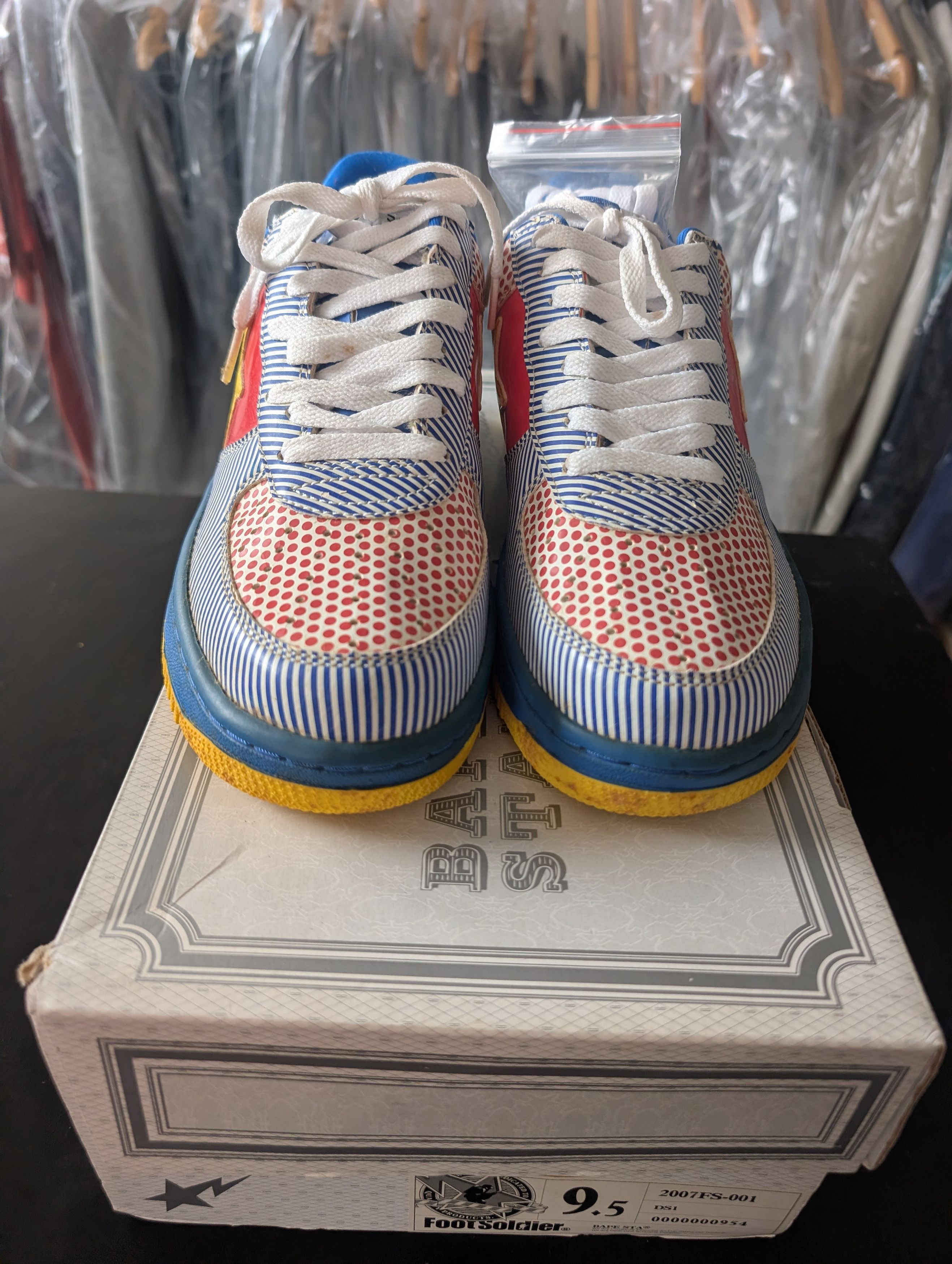 Bape Bape Bapesta 2007FS-001 Brand New Size US 9.5 / EU 42-43 - 5 Thumbnail