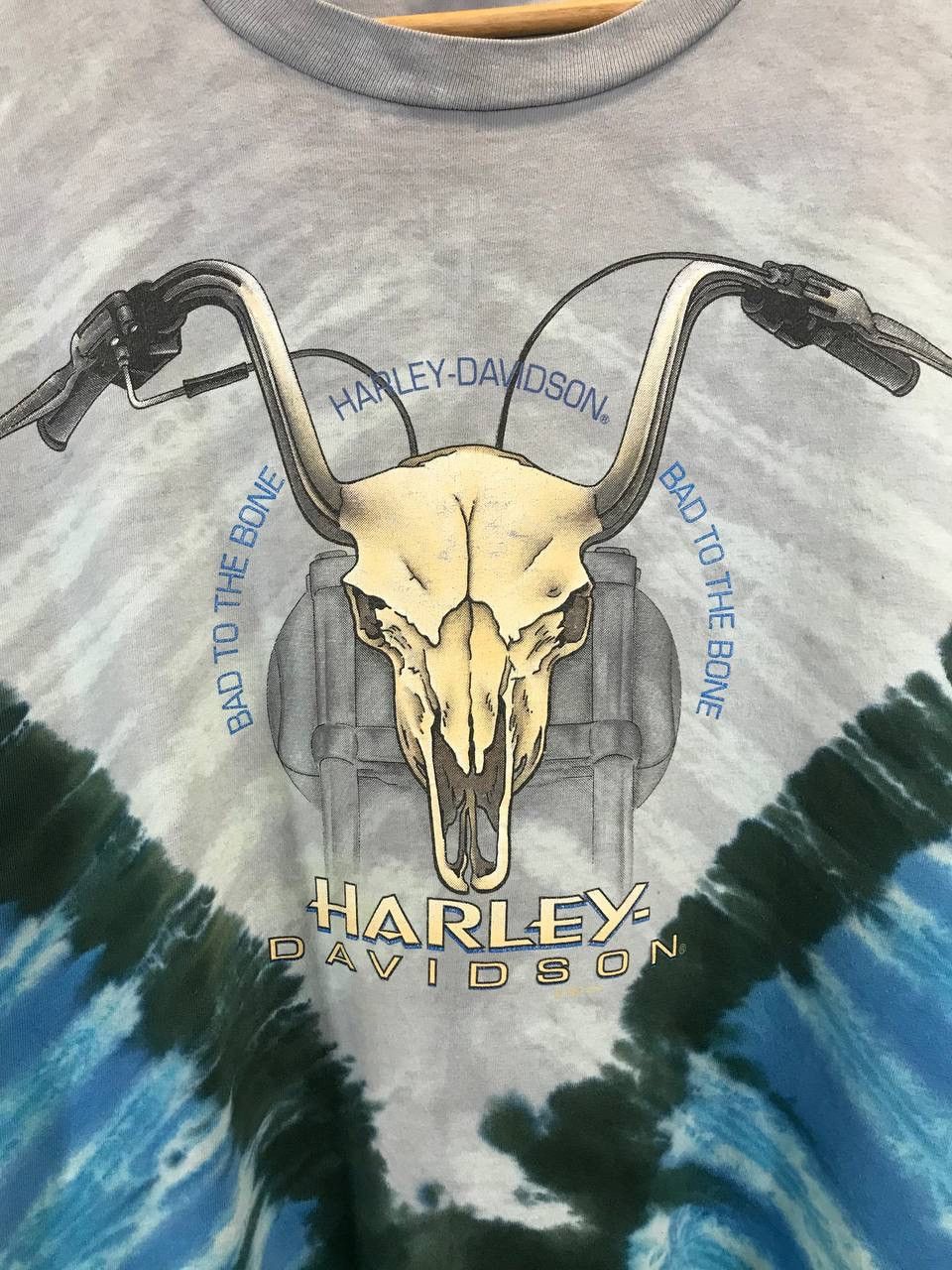 Harley Davidson Harley Davidson 1997 made in USA vintage single stitch tee Size US XL / EU 56 / 4 - 4 Thumbnail