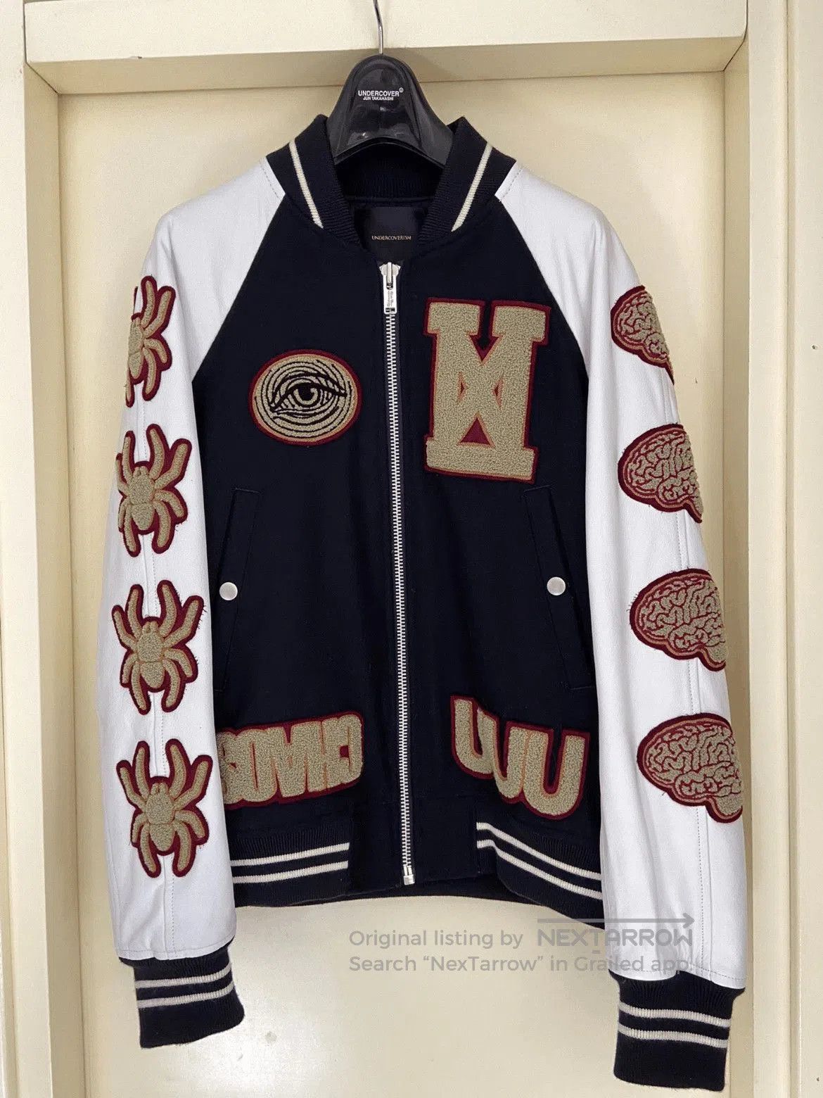 Undercover Sz 1 Undercover 14AW Patches Baseball Jacket. Size US S / EU 44-46 / 1 - 1 Thumbnail