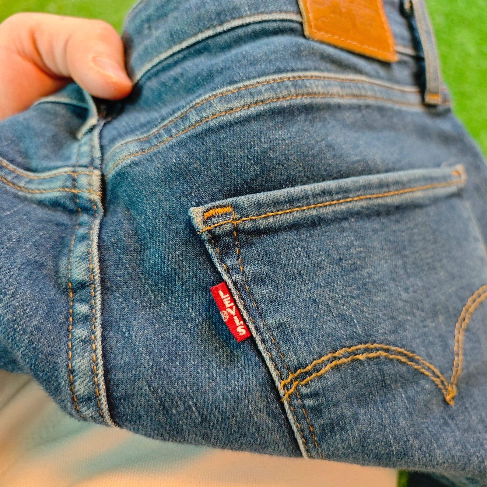 Levi's Levi's 721 Jeans Womens 28 blue high rise skinny denim Size 28" / US 6 / IT 42 - 6 Thumbnail
