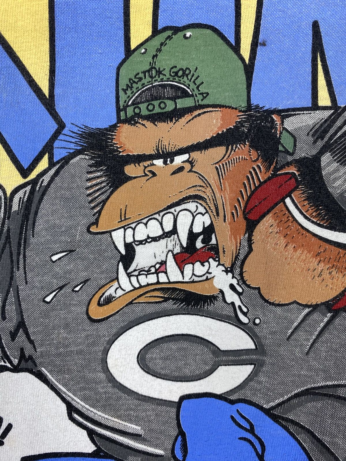 Vintage Vintage Nervous Craze Monkey and Mouse NFL Humor Tee y2k Size US M / EU 48-50 / 2 - 10 Thumbnail