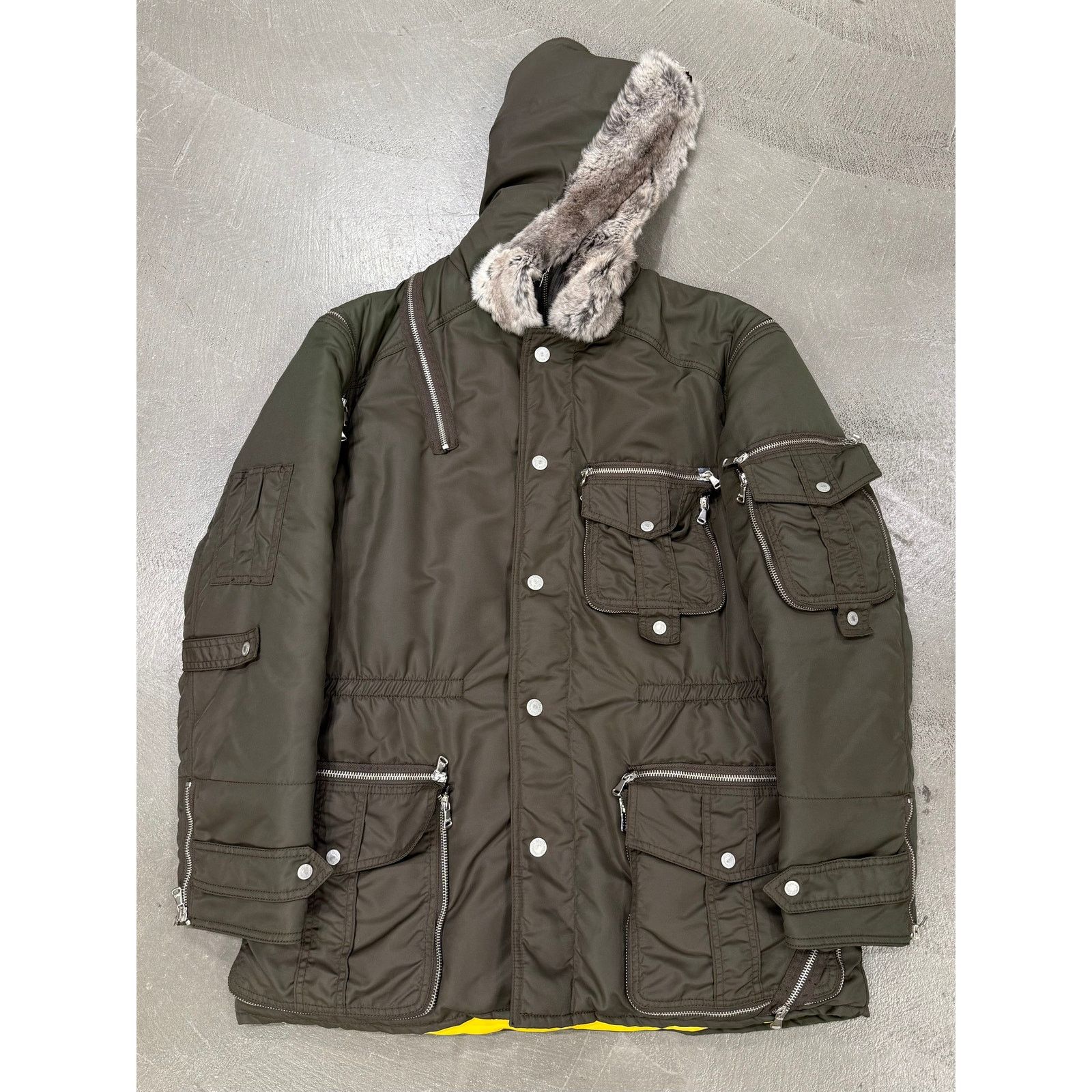 Dolce & Gabbana A/W2003 Dolce & Gabbana tornado multi zip nylon jacket Size US M / EU 48-50 / 2 - 1 Thumbnail