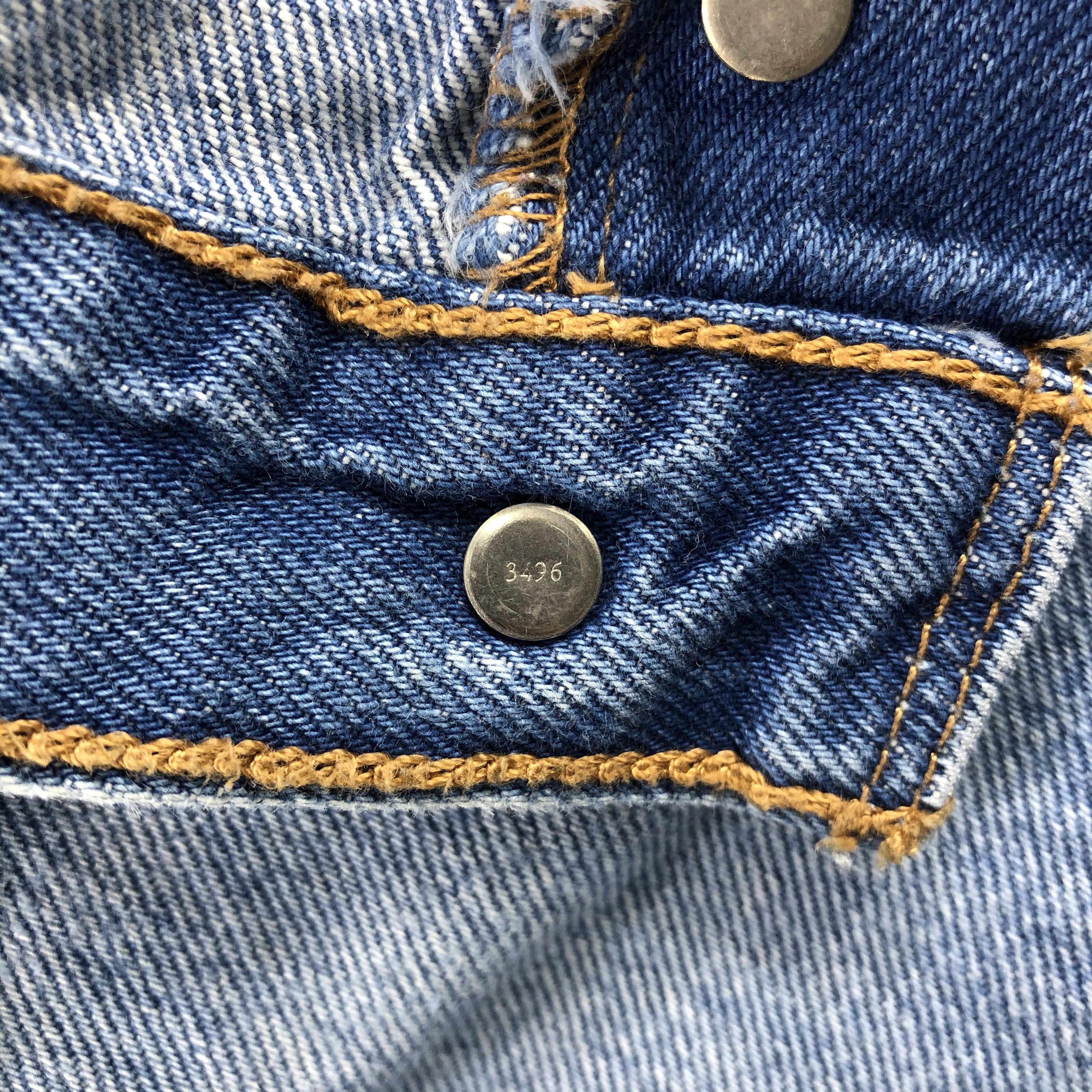 Levi's Vintage Blue Wash Levis 501 Jeans-J2064 Size US 34 / EU 50 - 8 Thumbnail