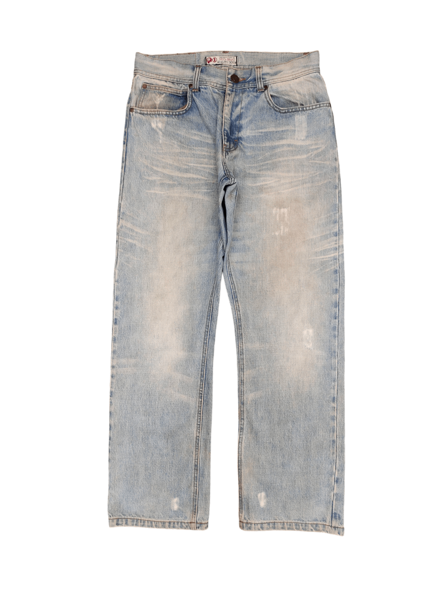 Comme des Garcons × Undercover Nesta Brand Distress Faded Clawmark Jeans Undercover Style Size US 32 / EU 48 - 9 Thumbnail