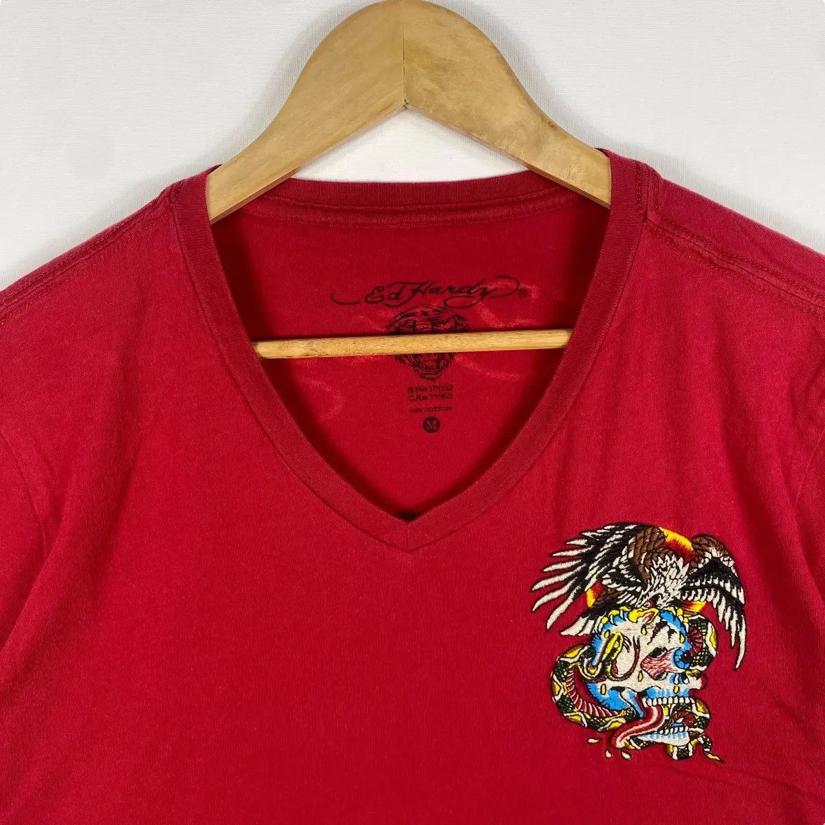Christian Audigier × Ed Hardy ED HARDY By Christian Audigier Embroidery Tattoo Graphic Size M / US 6-8 / IT 42-44 - 2 Thumbnail