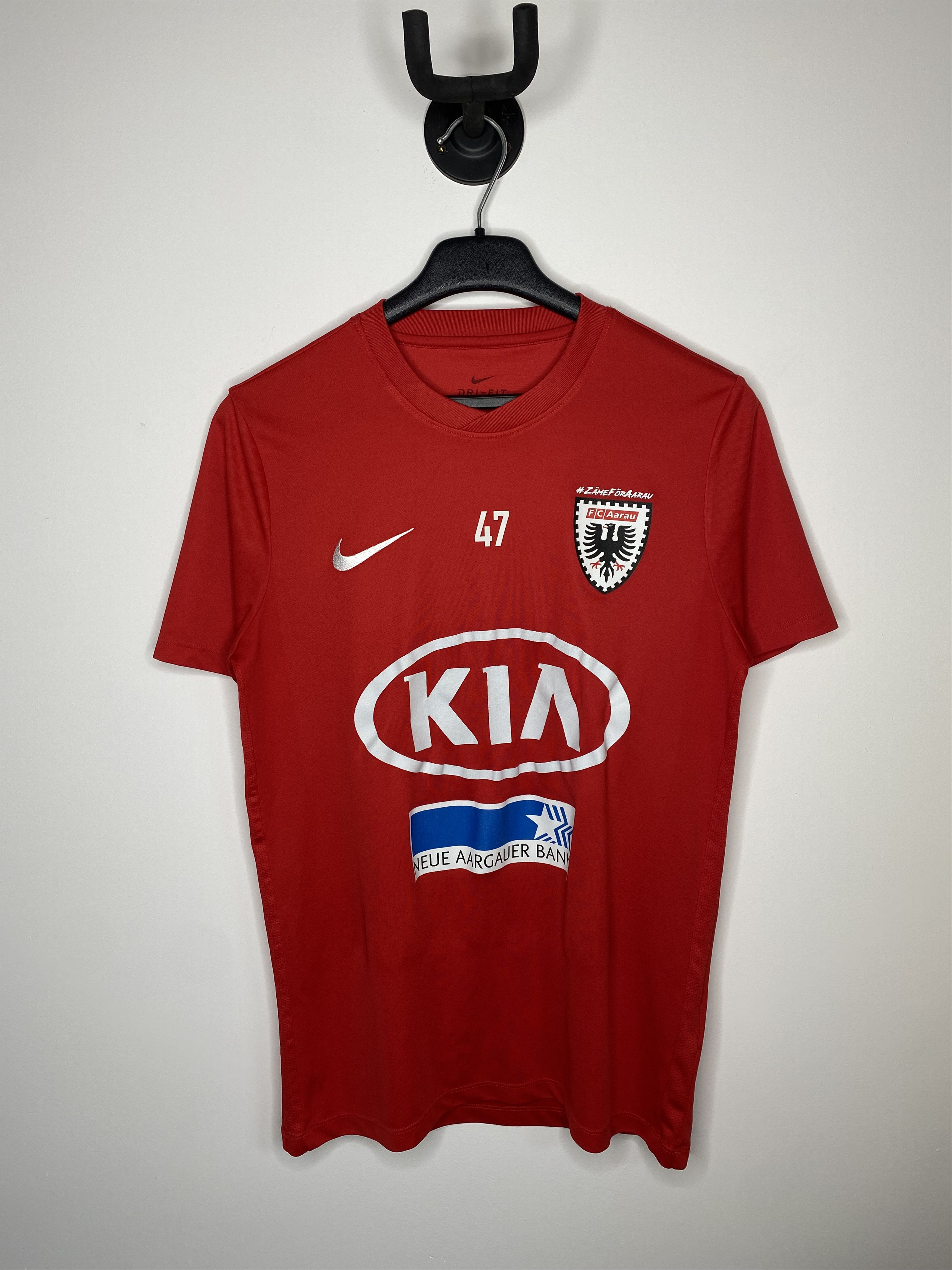 Nike AARAU 2018 2019 TRAINING FOOTBALL SHIRT SOCCER JERSEY NIKE Size US M / EU 48-50 / 2 - 1 Thumbnail