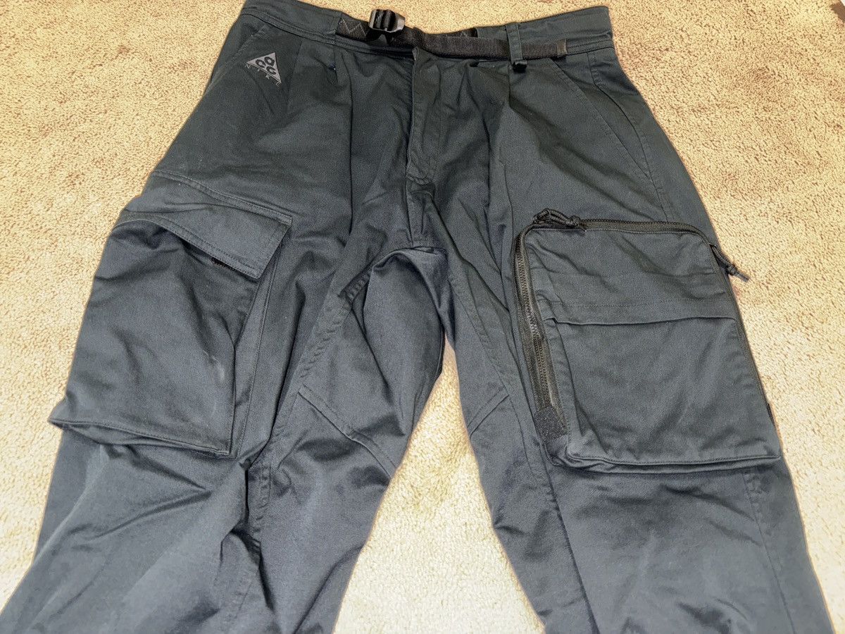 Nike × Nike ACG NIKE ACG NikeLab Lab Black Woven Cargo Pants