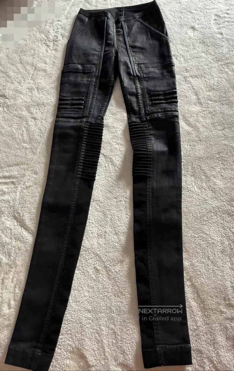 Rick Owens Rick Owens size S Motorcycle Wax Pants Size US 27 - 1 Thumbnail