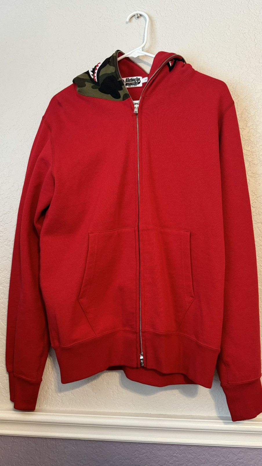 Bape 1st Camo Shark Full Zip Hoodie Size US L / EU 52-54 / 3 - 1 Thumbnail