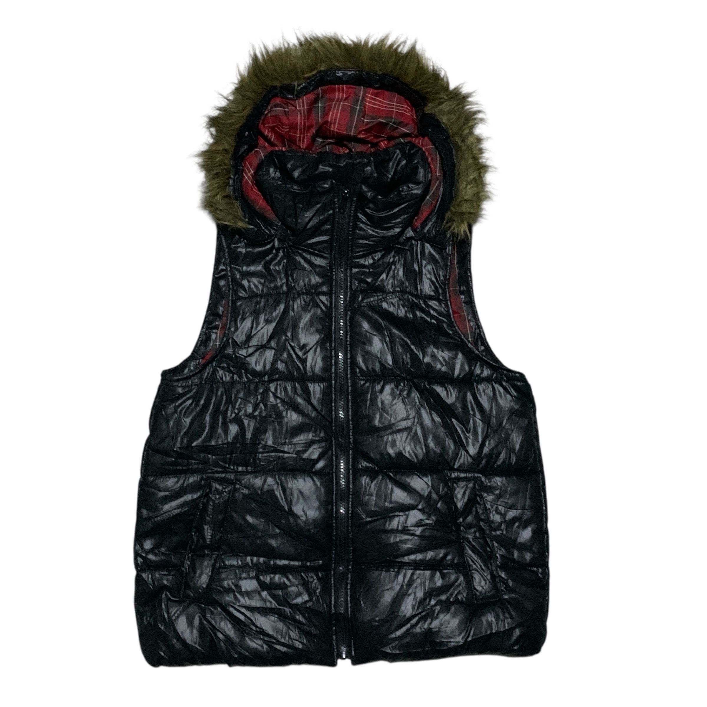 Le Grande Bleu (L.G.B.) 2000’s J-honey Puffer Fur Vest LGB Ifsixwasnine Jacket Size US L / EU 52-54 / 3 - 4 Thumbnail