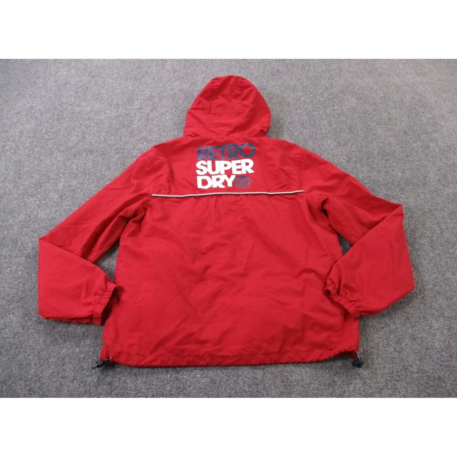 Superdry Superdry Jacket Mens XL Red Nylon Windbreaker Athletic Logo Track Size US XL / EU 56 / 4 - 2 Thumbnail