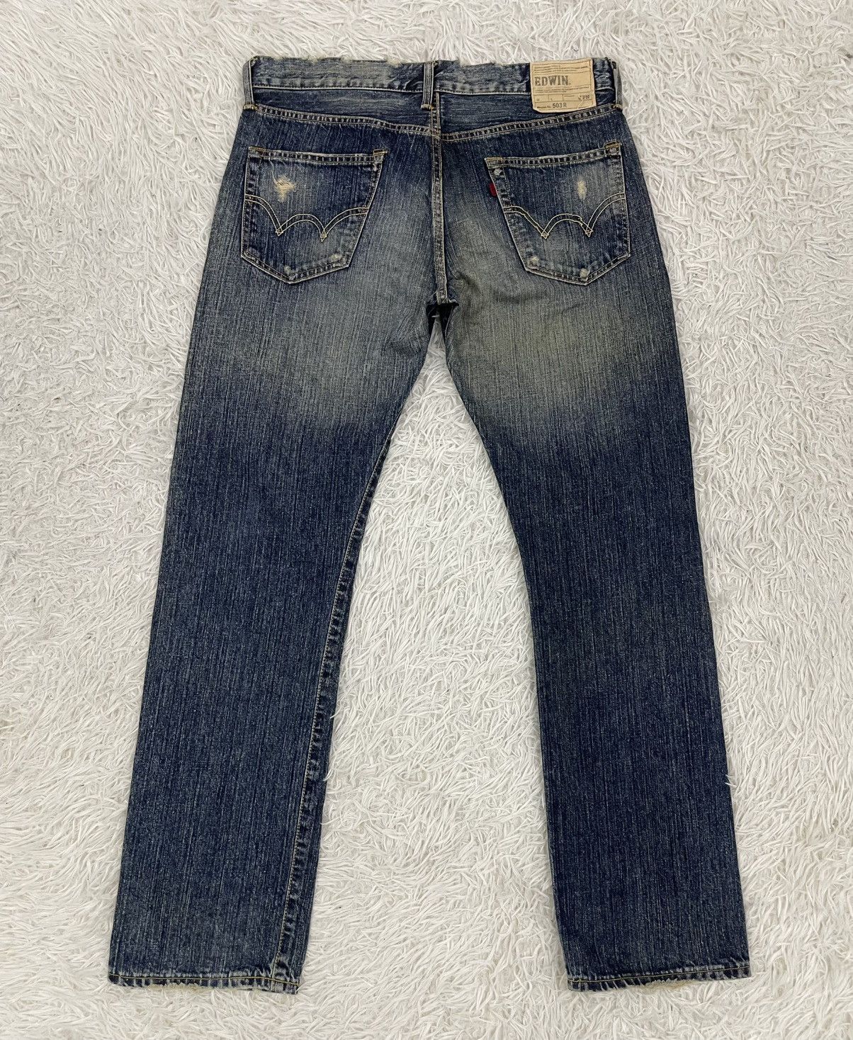 Edwin Edwin 503R Jeans Pant Made in Japan Size US 37 - 2 Thumbnail