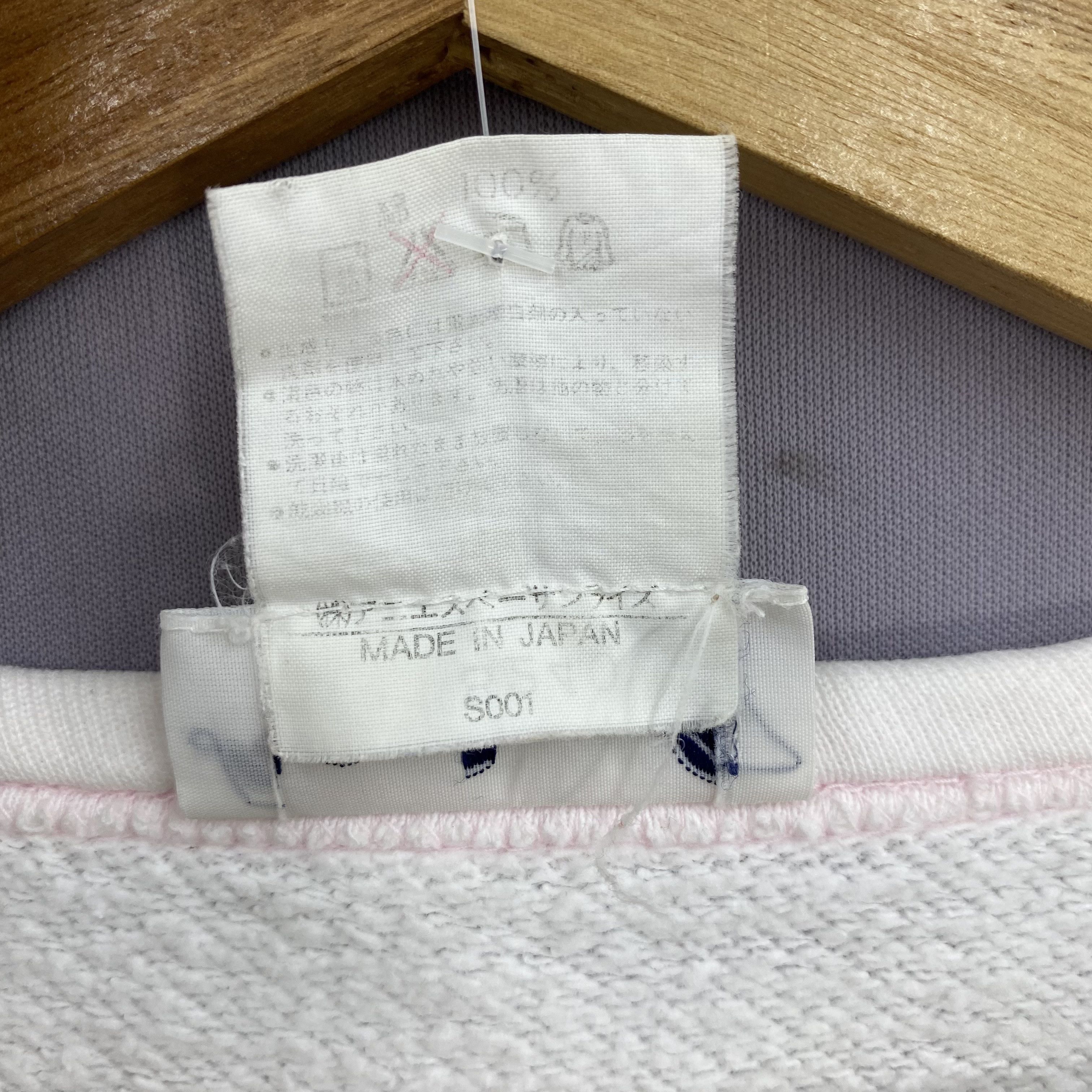 agnes b. Vintage Y2K Agnes B Cardigan Sweatshirt Cotton Jumper Size US L / EU 52-54 / 3 - 7 Thumbnail