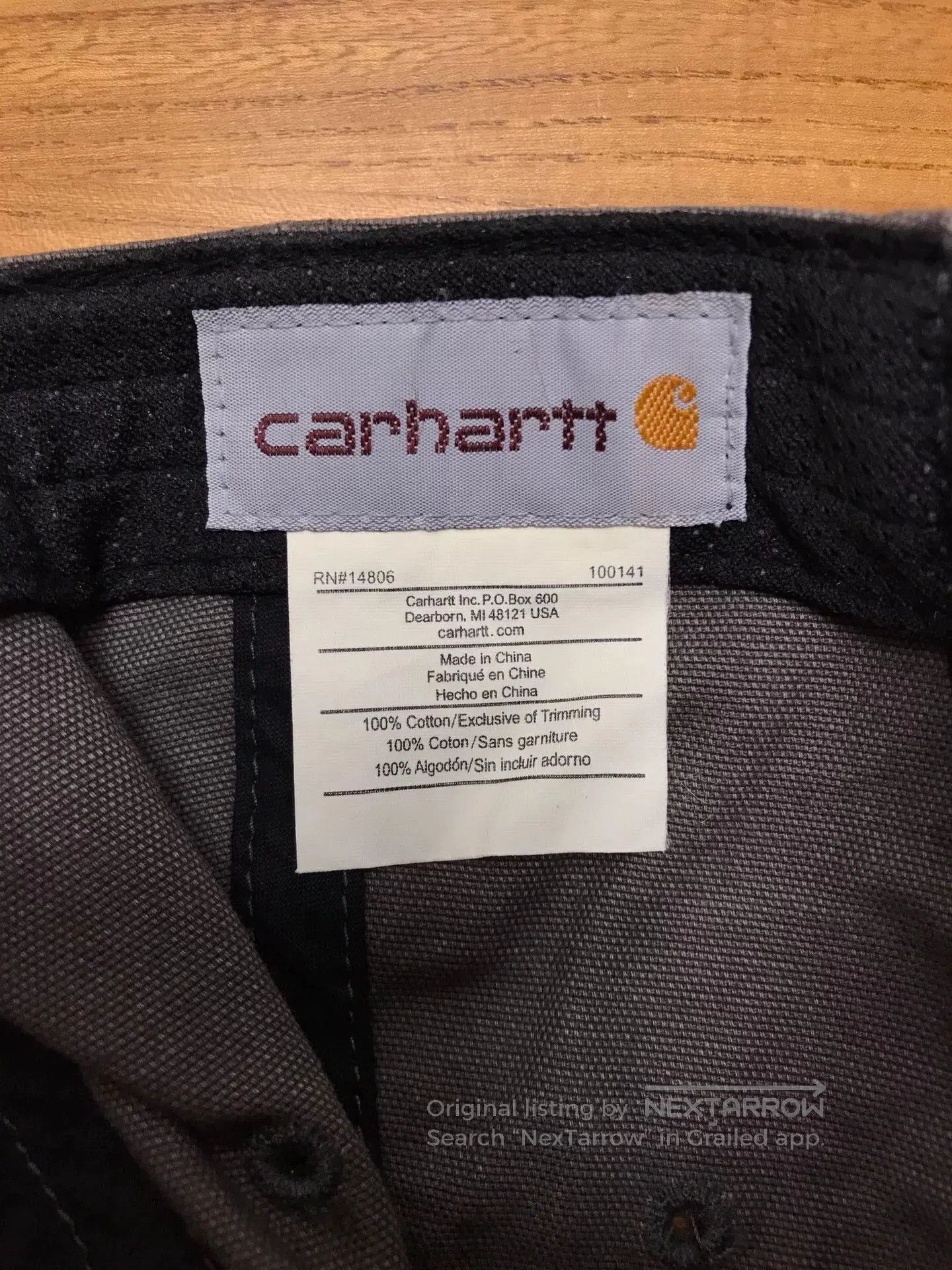 Carhartt Carhartt 100289 001 Baseball Cap. Size ONE SIZE - 8 Thumbnail