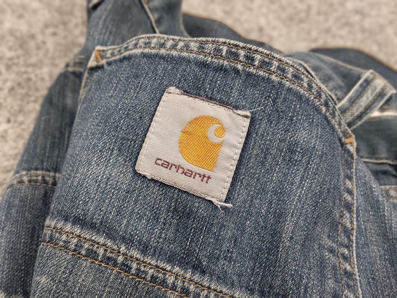 Carhartt Vintage 90's Carhartt Work Bermuda Pocket Faded denim Shorts Size US 30 / EU 46 - 11 Thumbnail