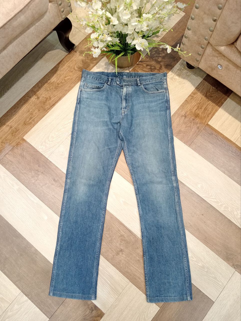 N.Hoolywood N.HOOLYWOOD BLUE DENIM PANTS MADE IN JAPAN Size US 33 - 1 Thumbnail