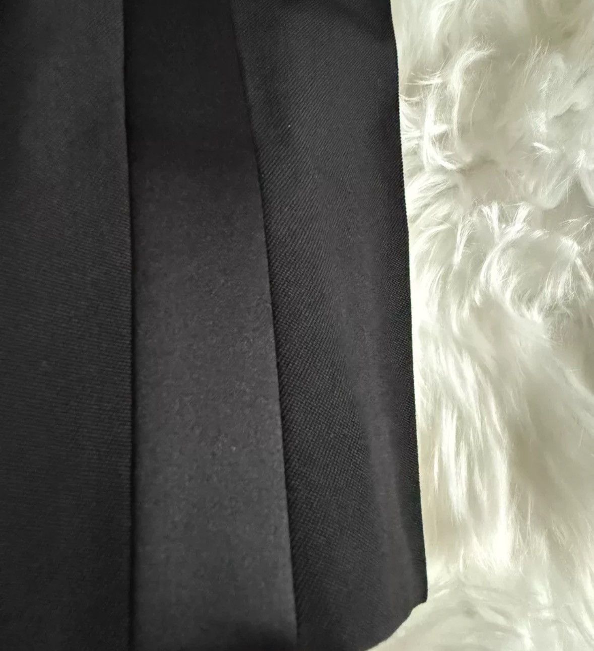 Saint Laurent Paris × Yves Saint Laurent Saint Laurent black smoking suit trousers2412-Nextarrow Size US 44 / EU 60 - 4 Thumbnail