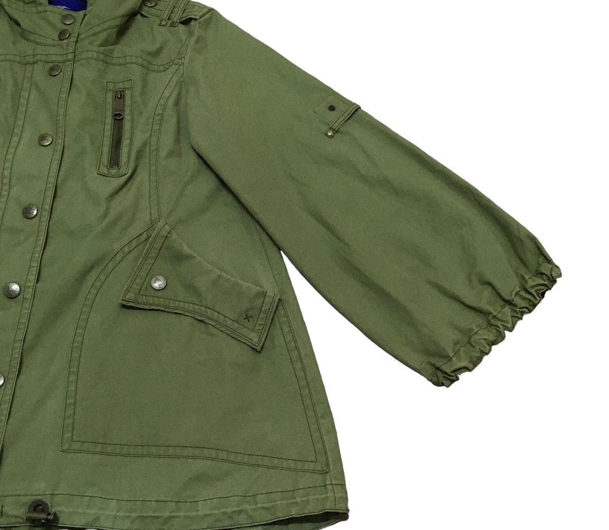 Burberry × Designer Rare Design Brand Burberry Military Parka Jacket 2000s Size US M / EU 48-50 / 2 - 5 Thumbnail