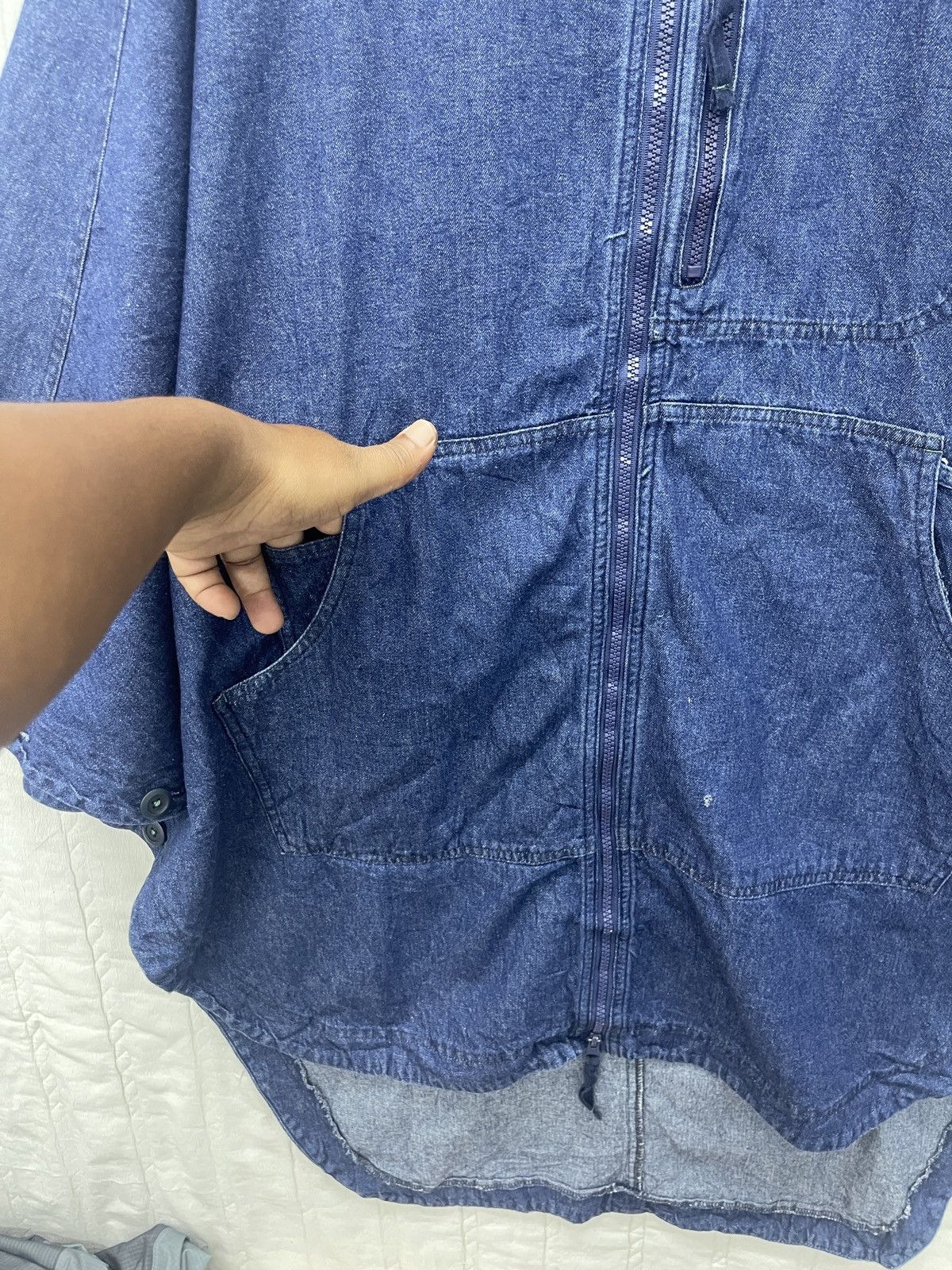 Cloak ARCHIVE💥DENIM CLOAK HOODIE Size US L / EU 52-54 / 3 - 4 Thumbnail