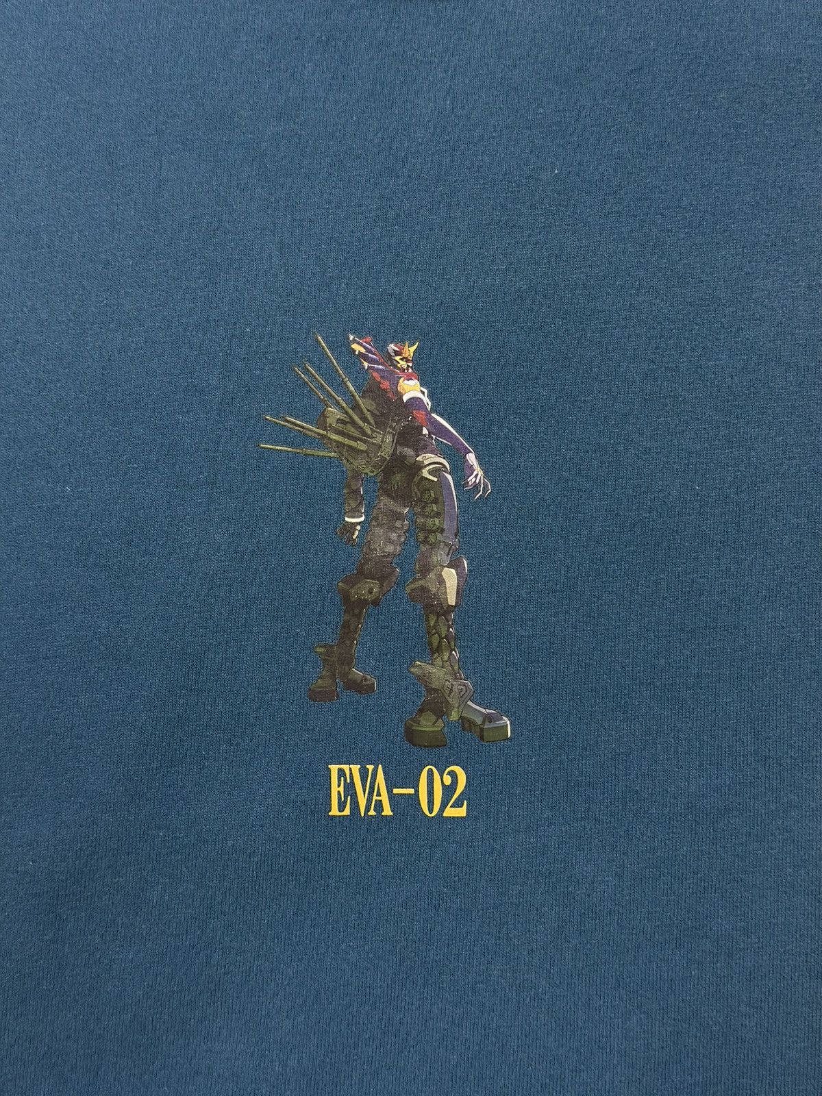 Japanese Brand × Vintage Rare Vintage Evangelion Neon Genesis Unit Eva 02 Movie Tee Size US M / EU 48-50 / 2 - 6 Thumbnail