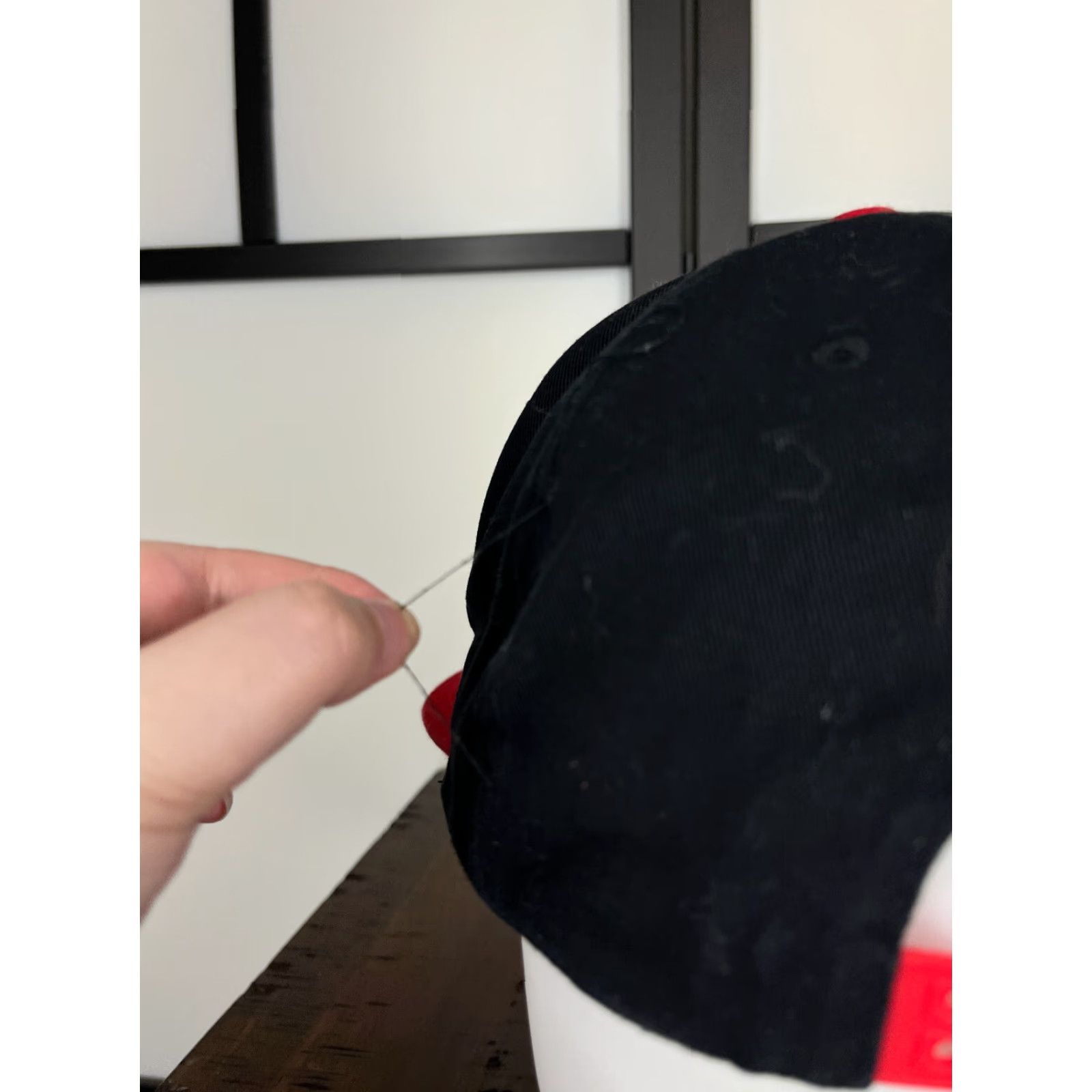 Vintage The Country Of Finland Cap Adult Red Black Cotton Limited Edition Size ONE SIZE - 6 Thumbnail