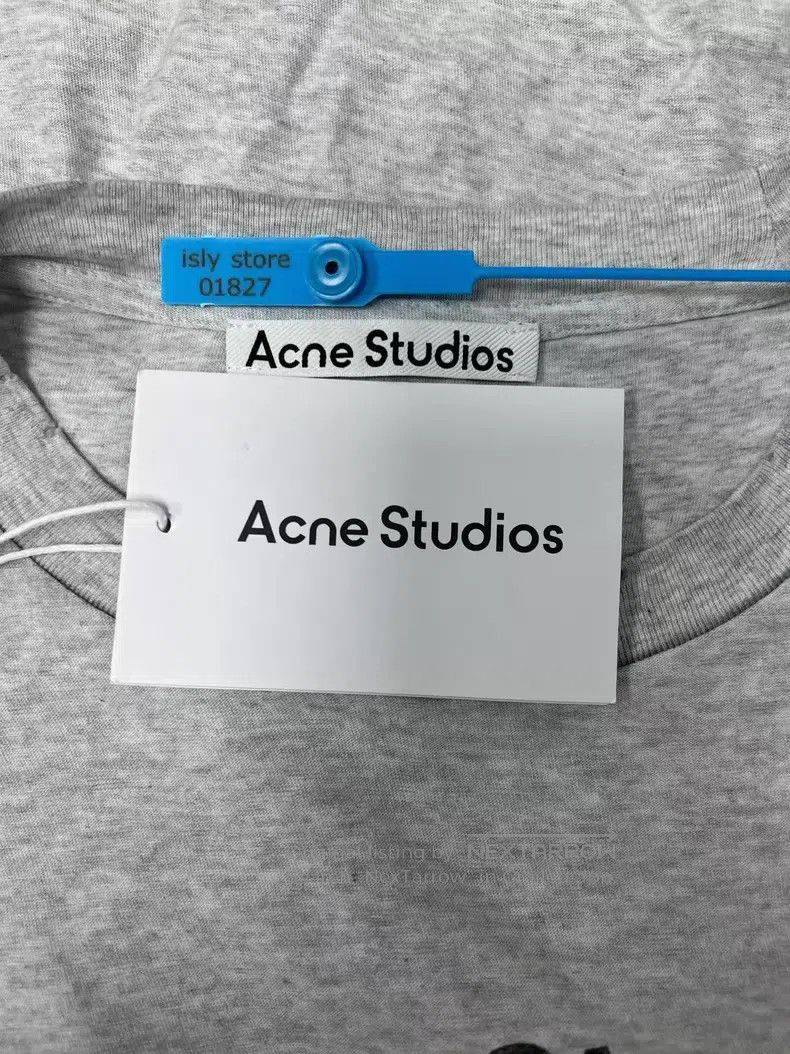 Acne Studios Acne Studios Slogan logo short sleeve Size US S / EU 44-46 / 1 - 3 Thumbnail