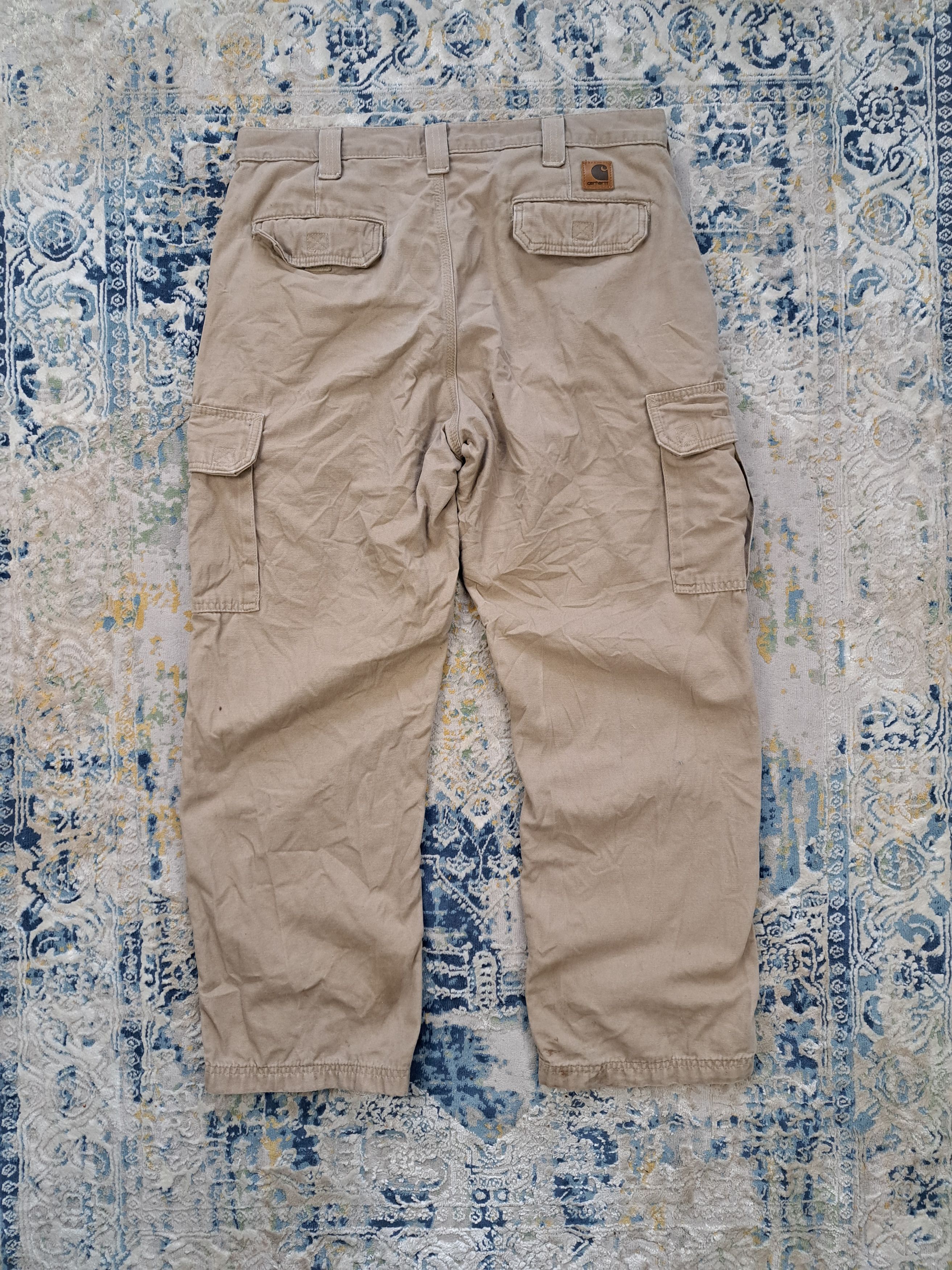 Carhartt Vintage 2006 Carhartt B182 GKH Cargo Pants Distressed Size US 36 / EU 52 - 1 Thumbnail