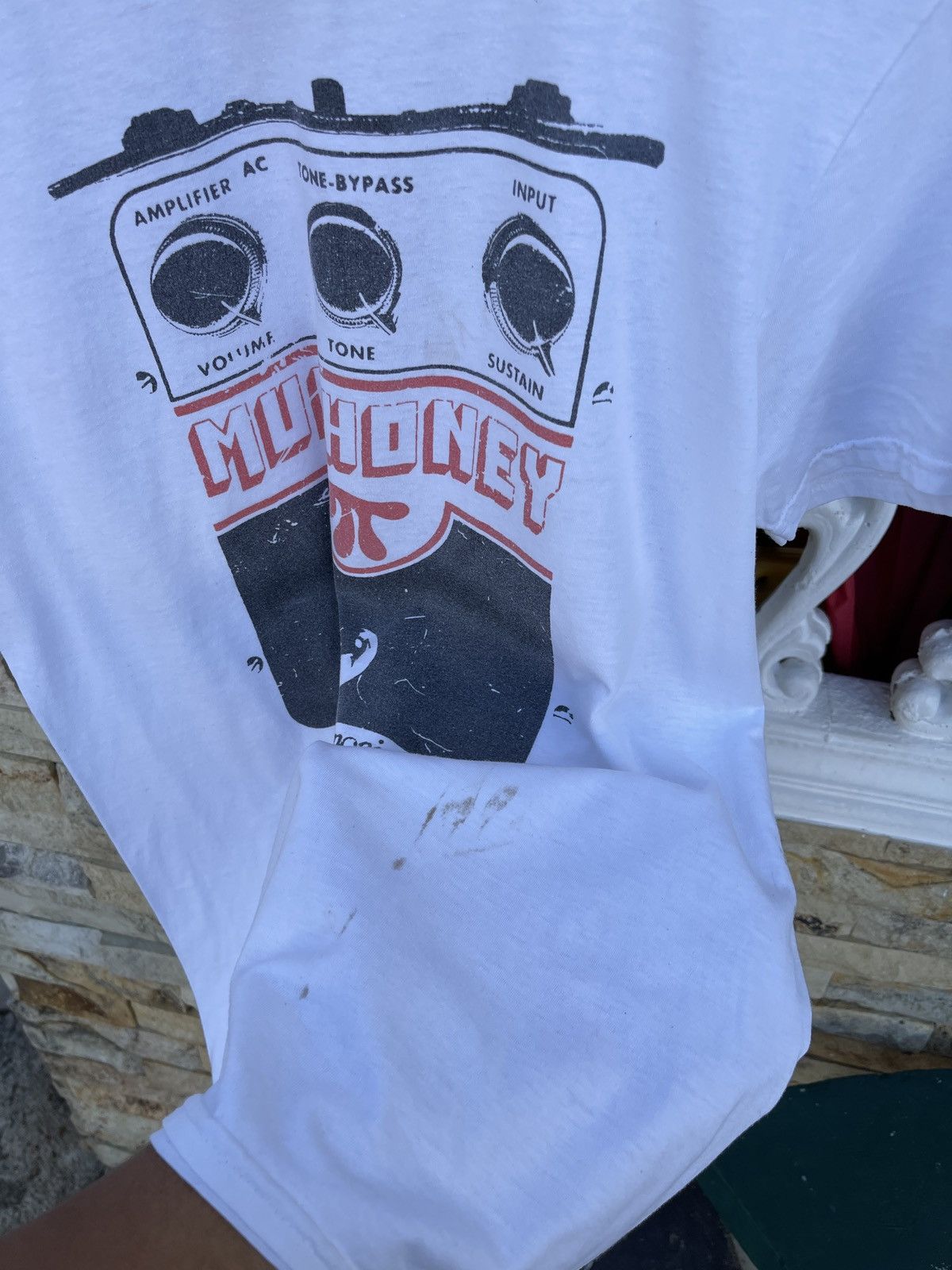 Band Tees Last Drop🔥Rare🔥Vintage MUDHONEY Electro Harmonix T Shirt Size US M / EU 48-50 / 2 - 5 Thumbnail