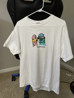 Supreme bite hot sale tee white