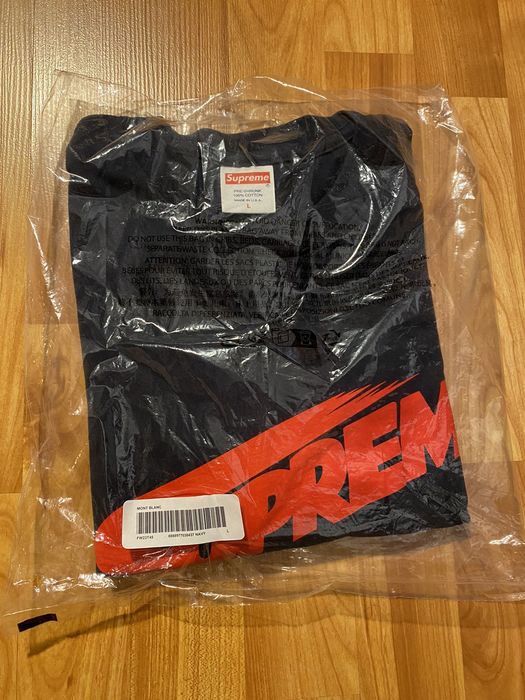 Supreme Supreme Mont Blanc Tee Navy Size Large FW23 *DS IN BAG